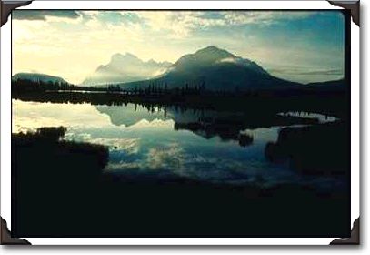 Vermilion Lake - Mount Rundle, Alberta