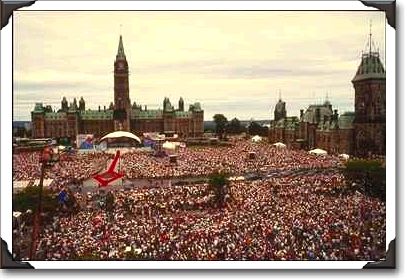 Canada Day at Parliament Hill (July 1st)