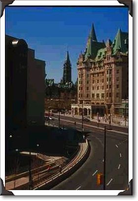 Chateau Laurier and Parliament Hill