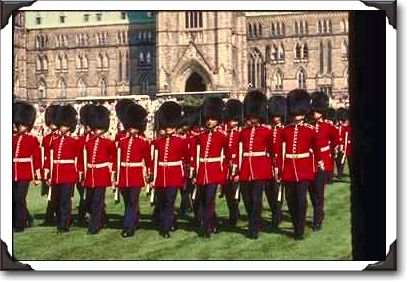 Changing of the guard on Parliament Hill
