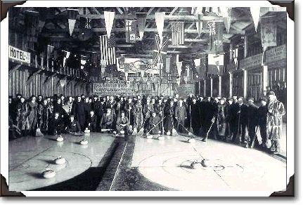 Curling Club bonspiel, Dawson, Yukon Territory, C18653