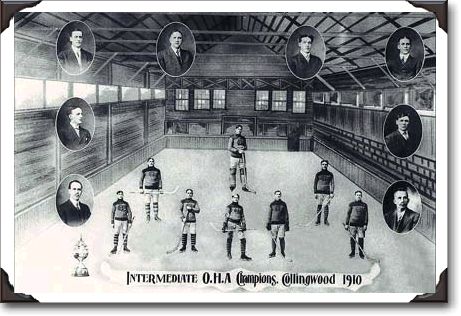 Hockey, Collingwood, Ontario, 1910, photo by A.S. Webb, C24327