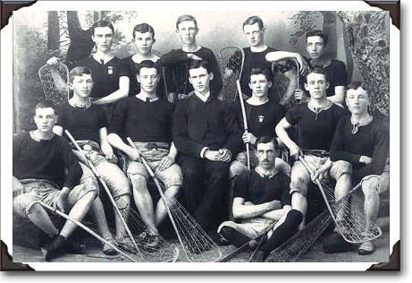 Lacrosse, Ottawa, Ontario, circa 1887, photo by Pittaway and Jarvis, C79292