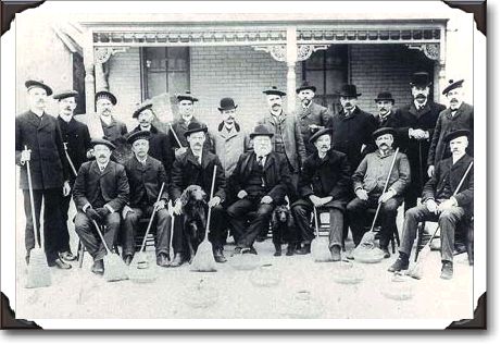 Ottawa Curling Club, 1903, photo by L.H. Sitwell, PA111923