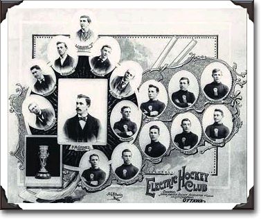 Electric Hockey Club, 1900, photo by A.G. Pittaway, PA123956