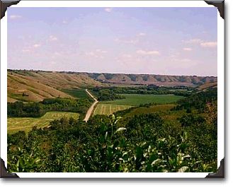 Old #56 Highway North of Indian Head to the Qu'Appelle Valley