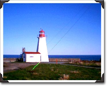Lighthouse at Western Head, Nova Scotia.