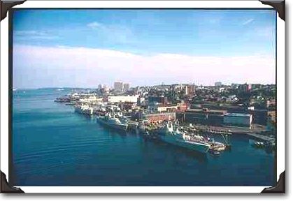 Halifax Harbor, Canadian Navy Frigates, Nova Scotia