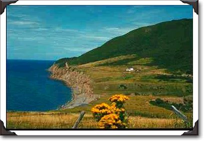 Pleasant Bay on tip of Cabot Trail, Cape Breton, N.S.