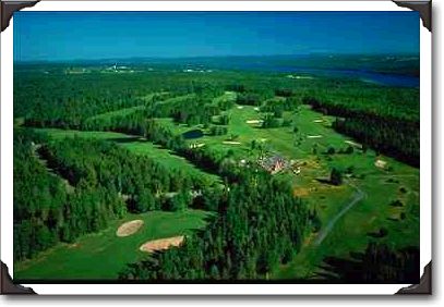 Golf course, Mactaquac Park, New Brunswick