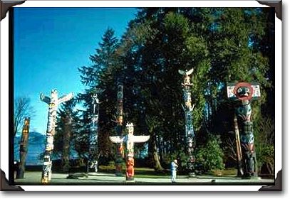 Totem Poles, Stanley Park, British Columbia