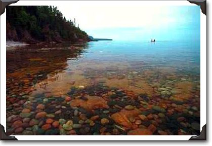 Lake Superior shoreline, Pukaskwa National Park, Ontario