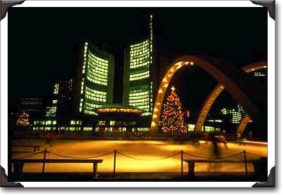 Toronto City Hall at Christmas