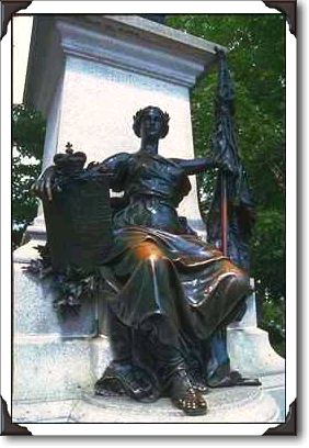 Statue on Parliament Hill, Ottawa