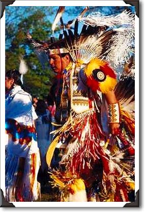 Native ceremonial dancers, Odawa Powwow, Nepean