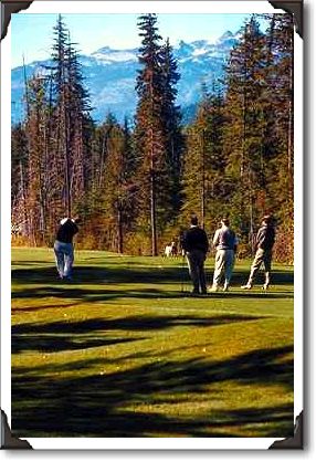 Golf course, Whistler