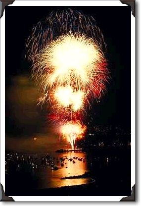 Vancouver fireworks