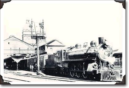 CPR locomotive, Union Station, Toronto 1906 - PA149069