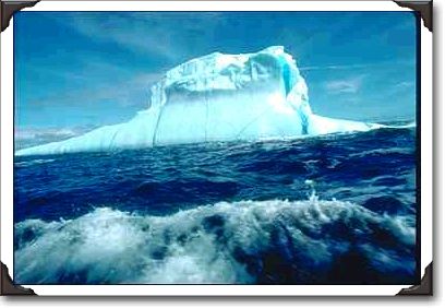 Large icebergs, Newfoundland