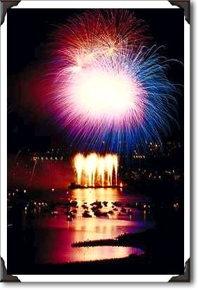 Vancouver fireworks, British Columbia