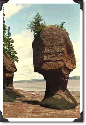 Flowerpot Rock balanced, New Brunswick