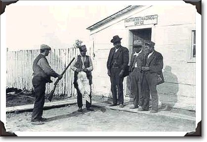 Trading at Fort Resolution, N.W.T., c.1925, c-38173