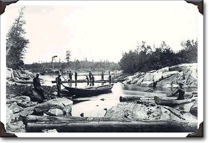 Ottawa River, Quebec, c.1872, photo A. Henderson PA-147565