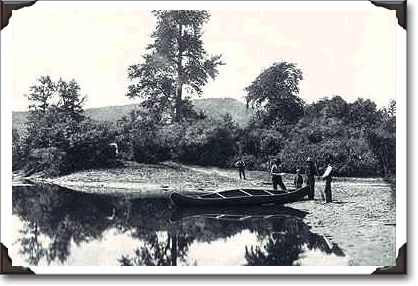 Restigouche River, 1872-75, photo A. Henderson PA-149758