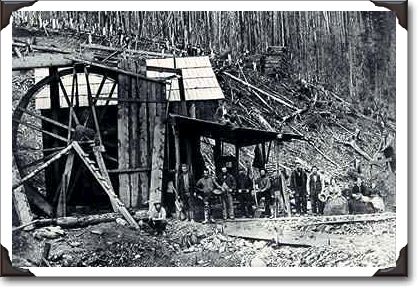 Alturas Gold Mining Co., BC, 1867-68, photo F. Dally c-8078