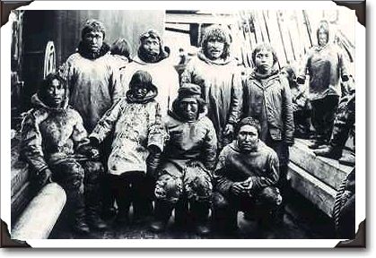 Inuit, Erik Cove, Quebec, 1904; photo J.D. Moodie c-1822