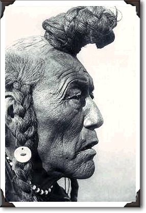 Bear Bull, Blackfoot, Alberta; photo E.S. Curtis c-19753