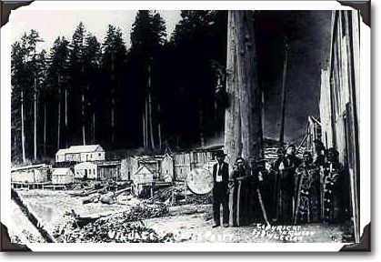 Quatsino, British Columbia, 1920; photo B.W. Leeson pa-68294
