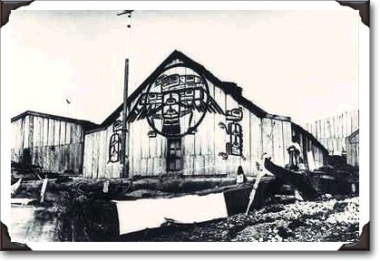 Fort Rupert, BC, 1885; photo G.M. Dawson pa-37980