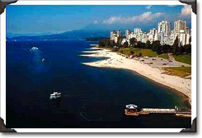 English Bay Beach, west end Vancouver, British Columbia