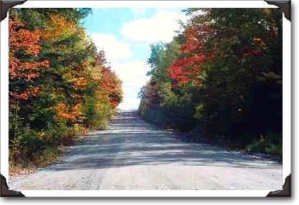 Albert County backroads, New Brunswick