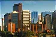Husky Tower city panorama, Calgary, Alberta