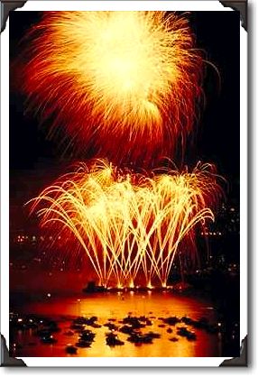 Fireworks, Vancouver, British Columbia