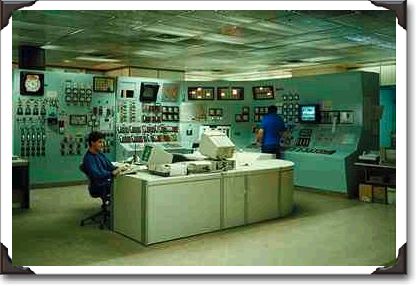 Main control room, Nova Scotia Power electrical plant, Nova Scotia