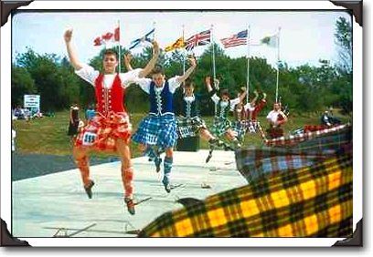Highland dance competition, Nova Scotia