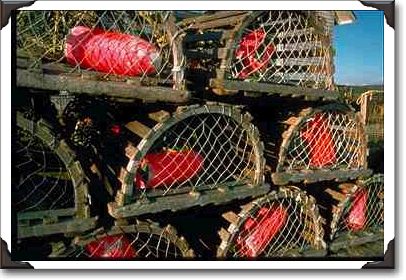 Lobster traps, Peggy's Cove, Nova Scotia