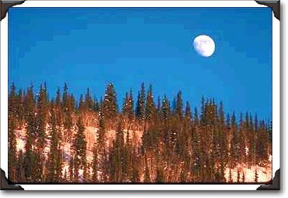 Moonrise, Dawson City, Yukon Territory