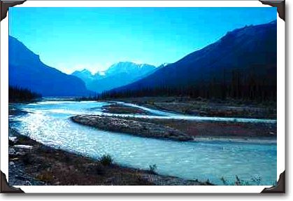 Athabasca River, Icefield Parkway, Alberta