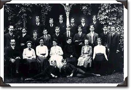 Markham High School, Stouffeville, Ontario, 1904, PA127347