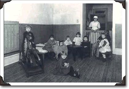 Ottawa Day Nursery, circa 1925, photo by J.A. Castonguay, PA147935