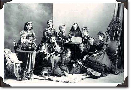 St. Mary's Academy, Ottawa, Ontario, 1870, photo by W.J. Topley, PA32891