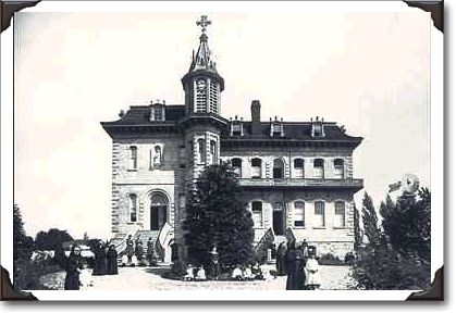 Roman Catholic Convent and school, circa 1885, PA66584
