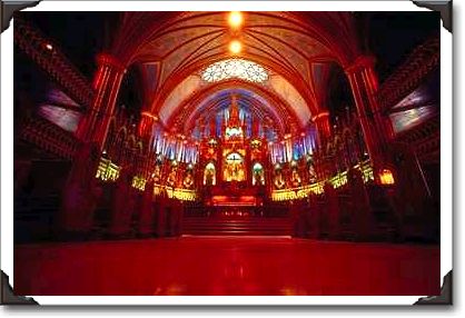 Notre-Dame Cathedral, Montreal, Quebec