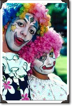 Clowns, wine festival, Saint Catharines, Ontario