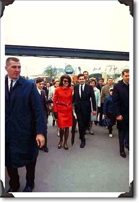 Jackie Kennedy visiting Expo 67, Montreal