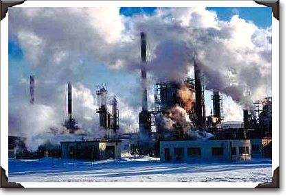 Oil refineries, Montreal, Quebec